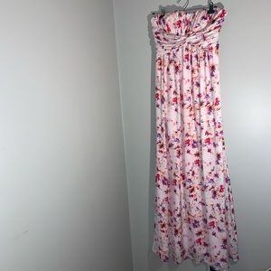 Flowery Formal Dress New without Tags
